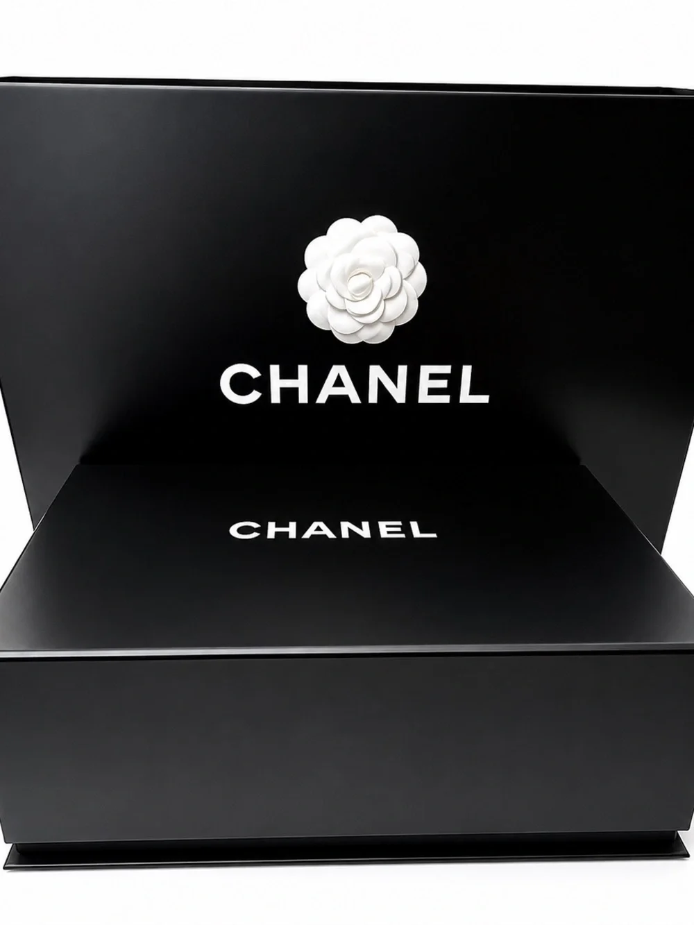 CHANEL Black Quilted Boy Bag with Silver Hardware